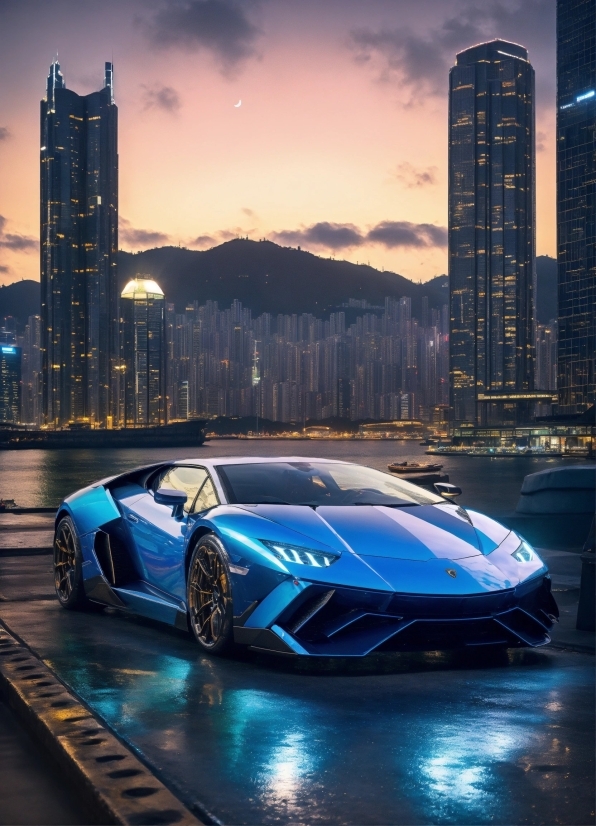 City, Skyline, Cityscape, Building, Architecture, Waterfront