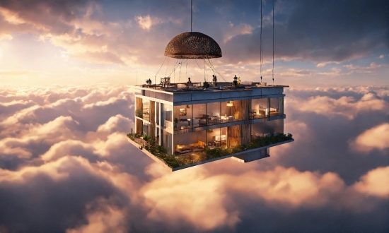Cloud, Sky, Atmosphere, Building, Window, World