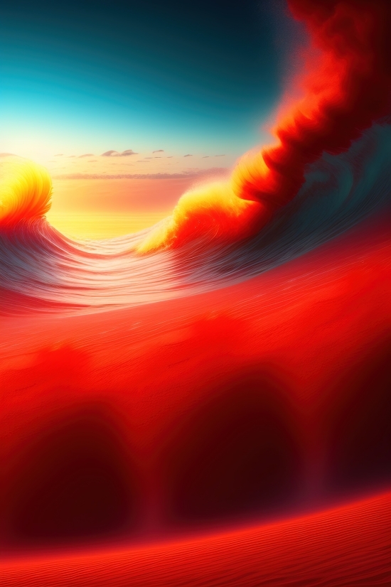 Clouds, Sun, Light, Heat, Sky, Sunset