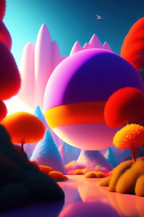 Colorful, Color, Design, Balloon, Yellow, Bright