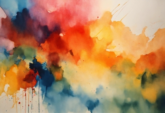 Colorfulness, Atmosphere, Sky, Paint, Cloud, Orange