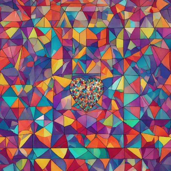 Colorfulness, Fixture, Triangle, Art, Creative Arts, Symmetry