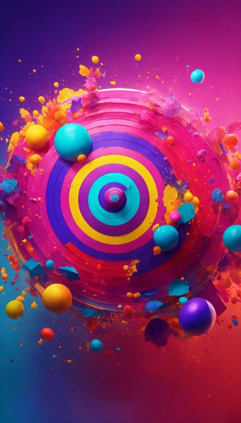 Colorfulness, Liquid, Art, Astronomical Object, Circle, Pattern
