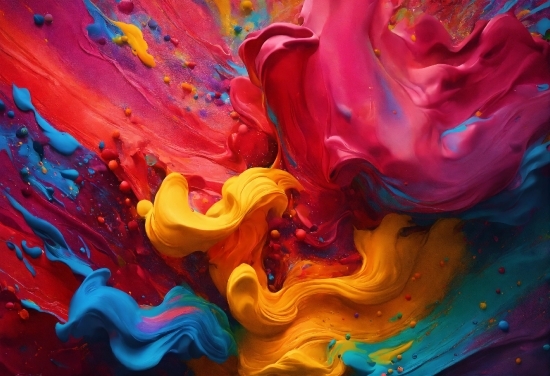 Colorfulness, Liquid, Purple, Paint, Orange, Body Of Water