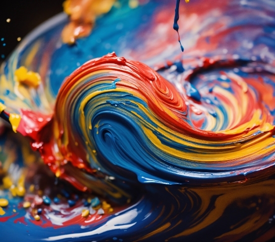 Colorfulness, Liquid, Water, Fluid, Art, Electric Blue