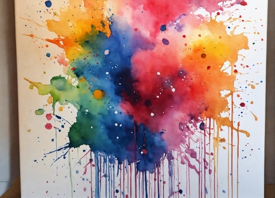 Colorfulness, Photograph, Art Paint, Light, Paint, Rectangle