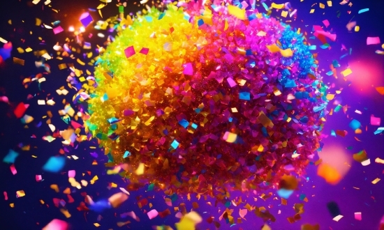 Colorfulness, Purple, Magenta, Circle, Space, Event