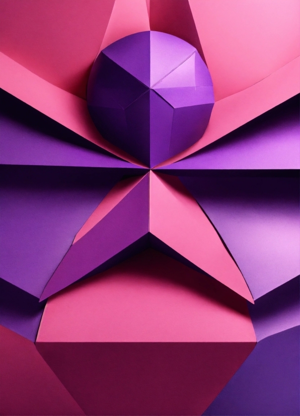 Colorfulness, Purple, Triangle, Violet, Pink, Material Property