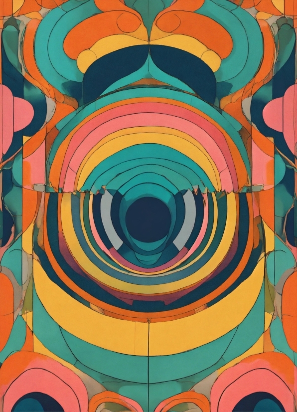 Colorfulness, Rectangle, Art, Painting, Symmetry, Pattern