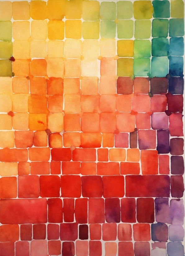 Colorfulness, Rectangle, Orange, Amber, Wall, Fluid
