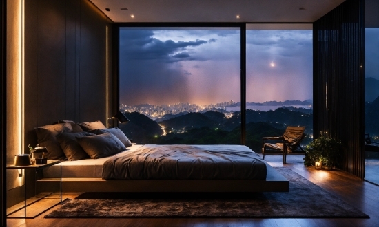 Commercial Free Stock Video, Furniture, Plant, Comfort, Building, Bed Frame