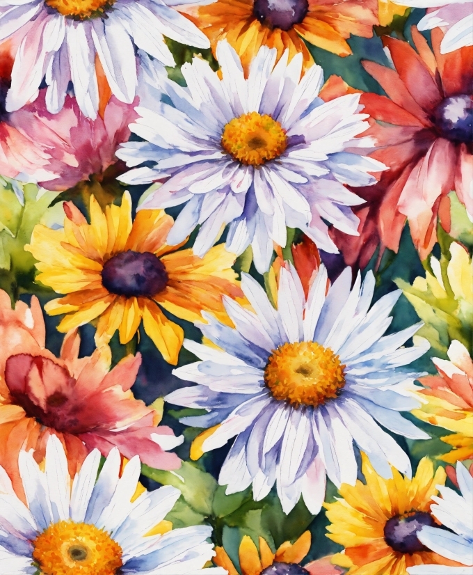 Commercial Use Free Videos, Daisy, Flower, Yellow, Sunflower, Plant