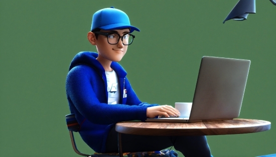 Computer, Glasses, Personal Computer, Laptop, Furniture, Netbook