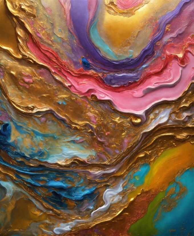 Copyright Free Description For Youtube, Art Paint, Nature, Azure, Paint, Painting