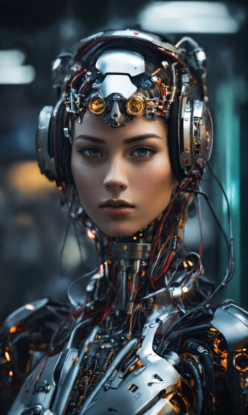 Copyright Free Footage, Automaton, Fashion, Make, Model, Face