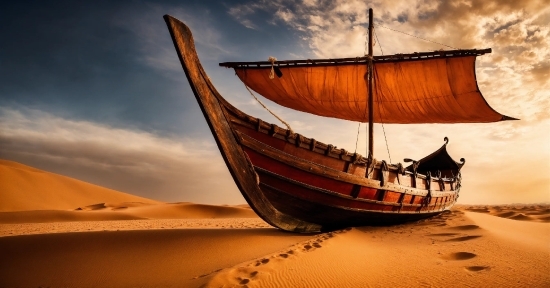 Copyright Free Video Archive, Vessel, Ship, Boat, Pirate, Sea