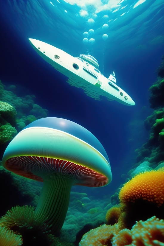 Create Animation With Ai, Free Ai Picture Generator, Sea, Underwater, Reef, Fish