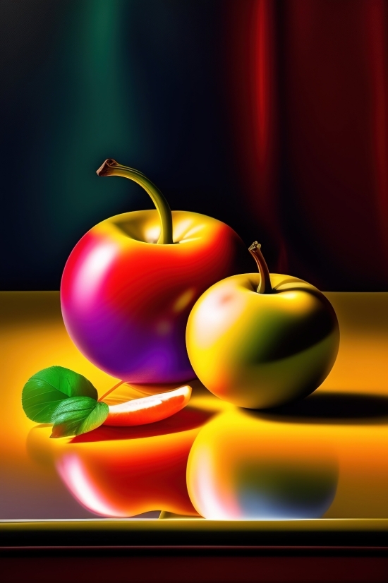 Create Logo By Ai, Apple, Fruit, Food, Healthy, Ripe