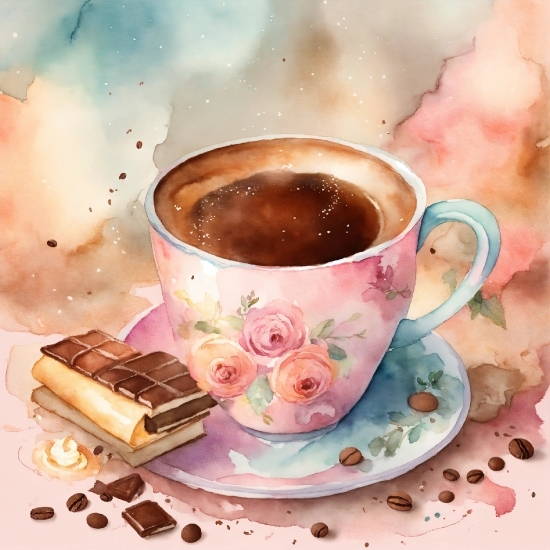 Cup, Coffee, Espresso, Beverage, Drink, Breakfast