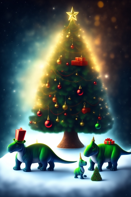 Decoration, Holiday, Star, Winter, Celebration, Tree