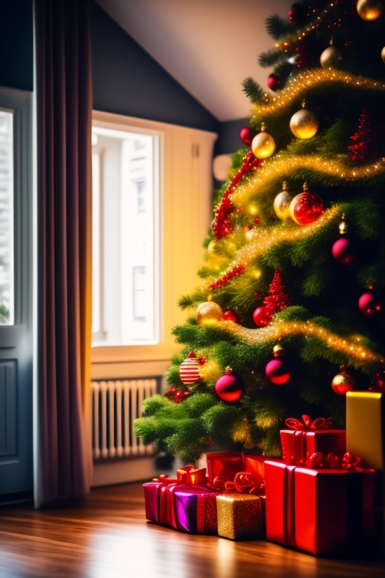 Decoration, Holiday, Tree, Celebration, Festive, Winter