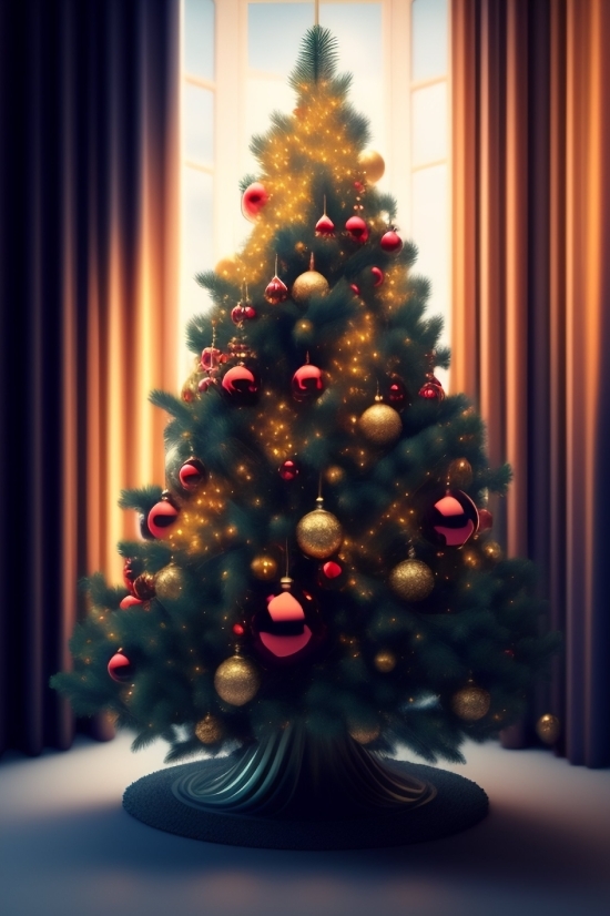 Decoration, Holiday, Tree, Celebration, Gift, Season