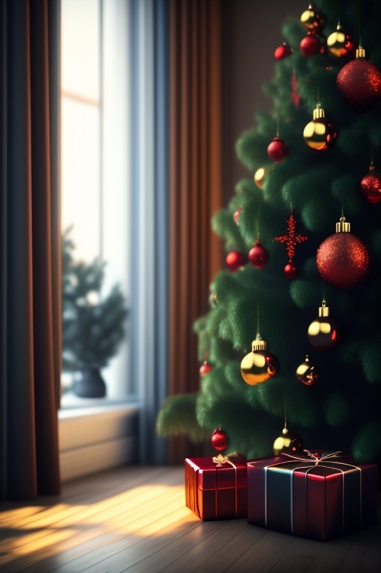 Decoration, Holiday, Tree, Celebration, Winter, Season