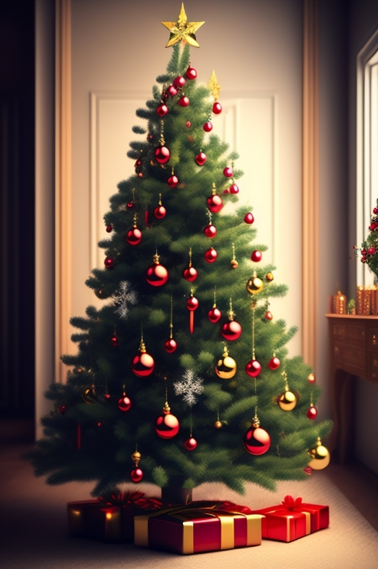 Decoration, Tree, Holiday, Celebration, Ornament, Winter