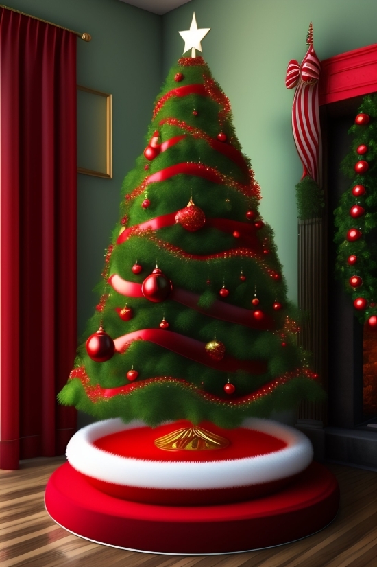 Decoration, Tree, Holiday, Celebration, Seasonal, Season