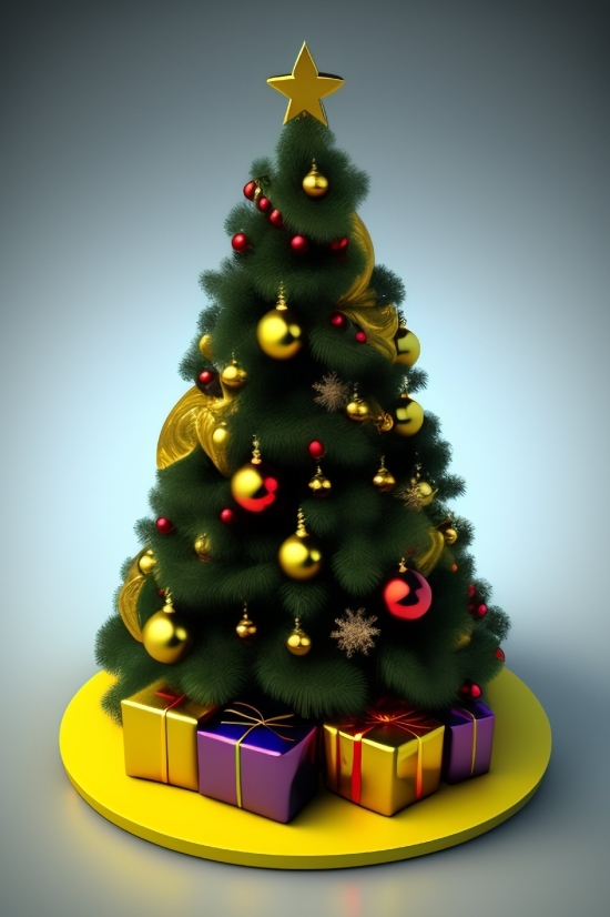 Decoration, Tree, Holiday, Winter, Gift, Celebration