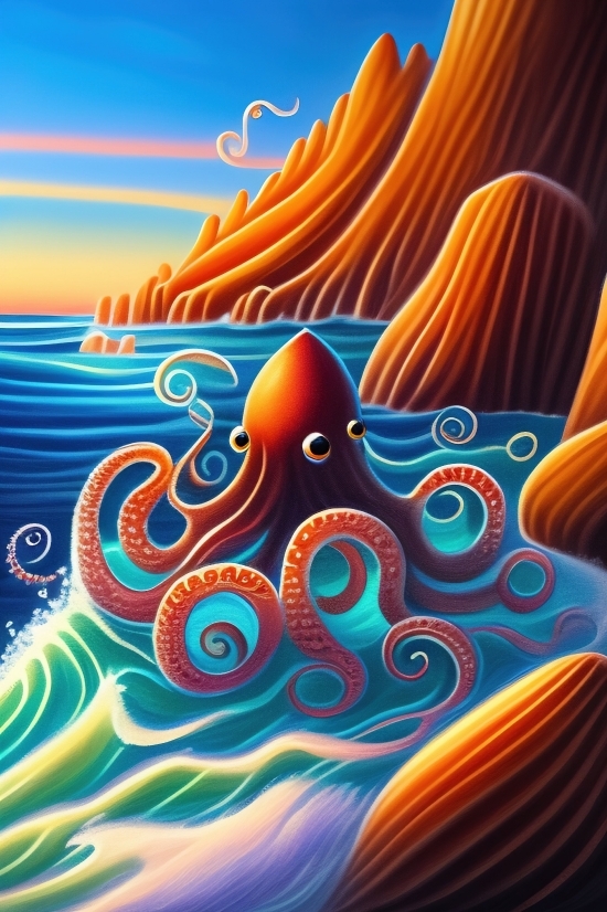 Design, Art, Graphic, Wallpaper, Wave, Shape