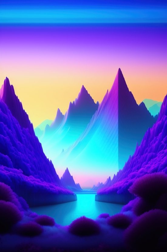 Design, Art, Light, Fantasy, Digital, Shape