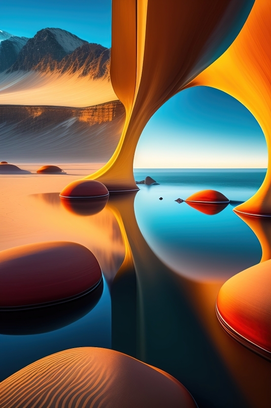 Design, Light, Art, Motion, Digital, Wave