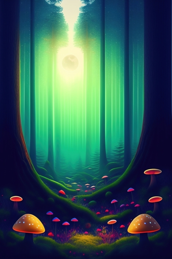 Digital, Design, Laser, Wallpaper, Light, Fractal