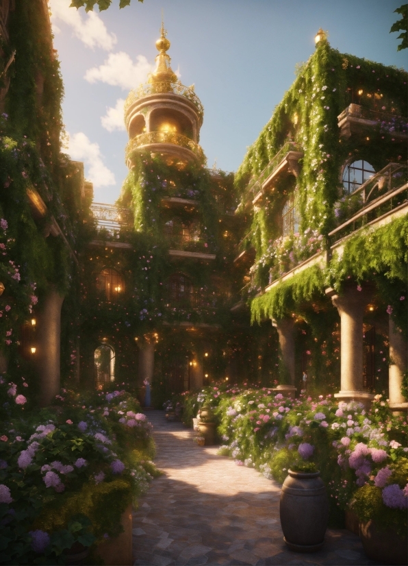 Download Video Gratis No Copyright, Plant, Sky, Flower, Window, Nature
