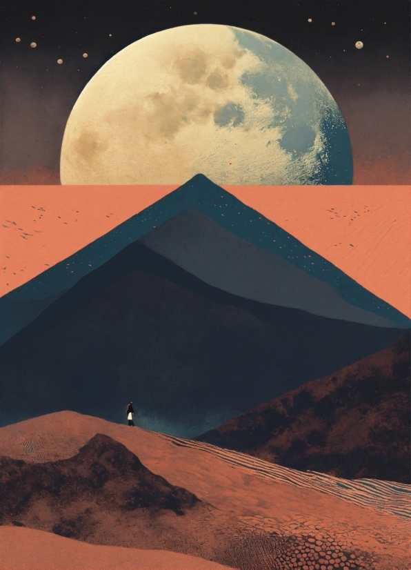 Dune, Mountain, Volcano, Landscape, Sand, Desert