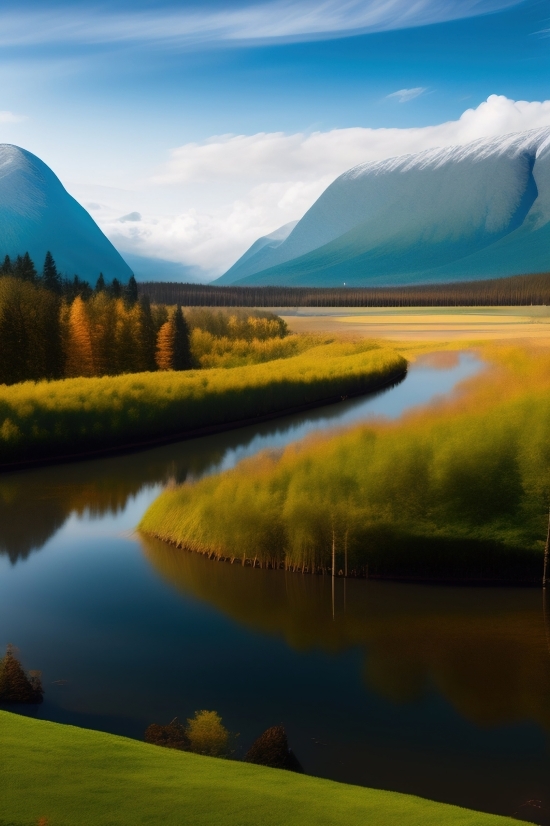 Dvdfab Photo Enhancer Ai Download, Reflection, Lake, Sky, Landscape, Water