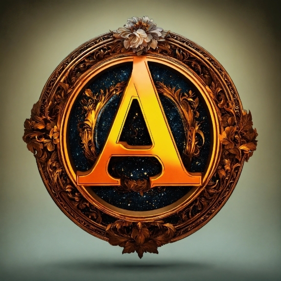 Emblem, Font, Symbol, Circle, Symmetry, Crest