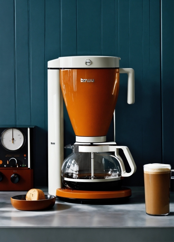 Espresso Maker, Coffee Maker, Kitchen Appliance, Drink, Home Appliance, Glass