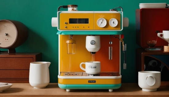 Espresso Maker, Coffee Maker, Kitchen Appliance, Home Appliance, Appliance, Technology