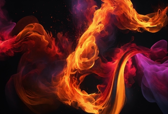 Flame, Heat, Art, Gas, Fire, Geological Phenomenon