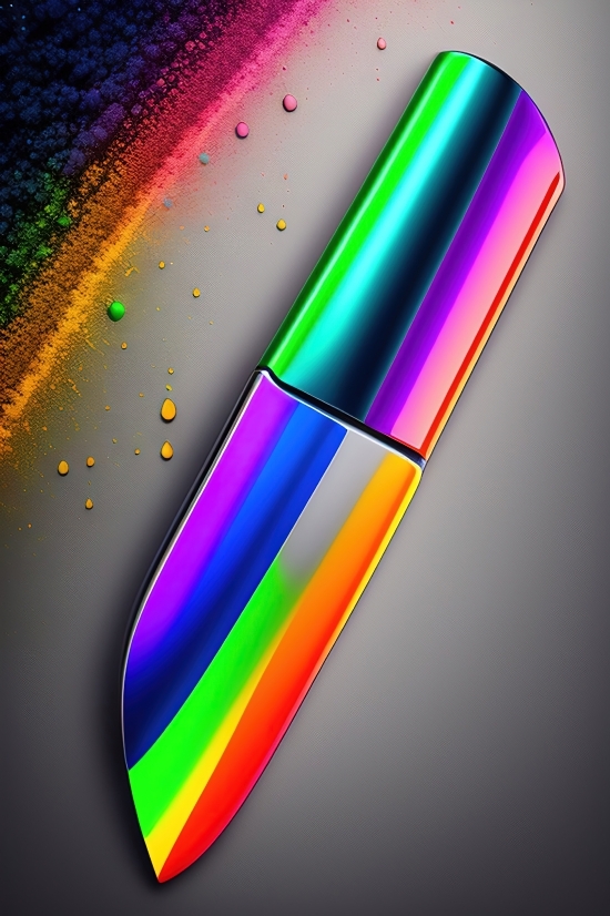 Foil, Art, Rainbow, Colorful, Color, Design