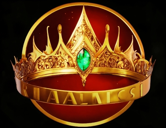 Font, Crown, Symmetry, Emblem, Event, Logo
