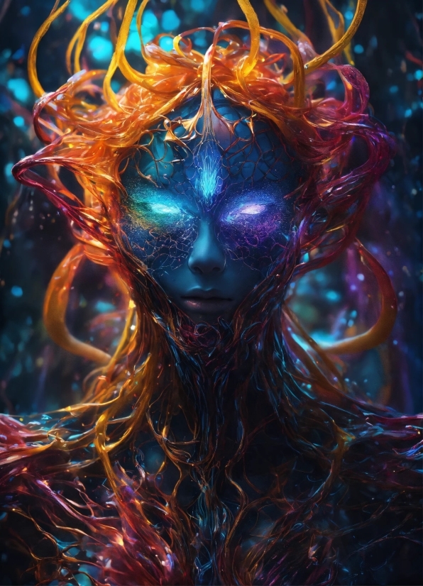 Footage Video 4k, Art, Fractal, Design, Shape, Texture