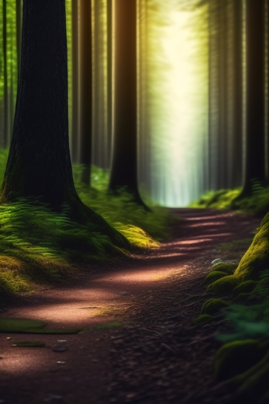 Forest, Tree, Landscape, Park, Environment, Summer