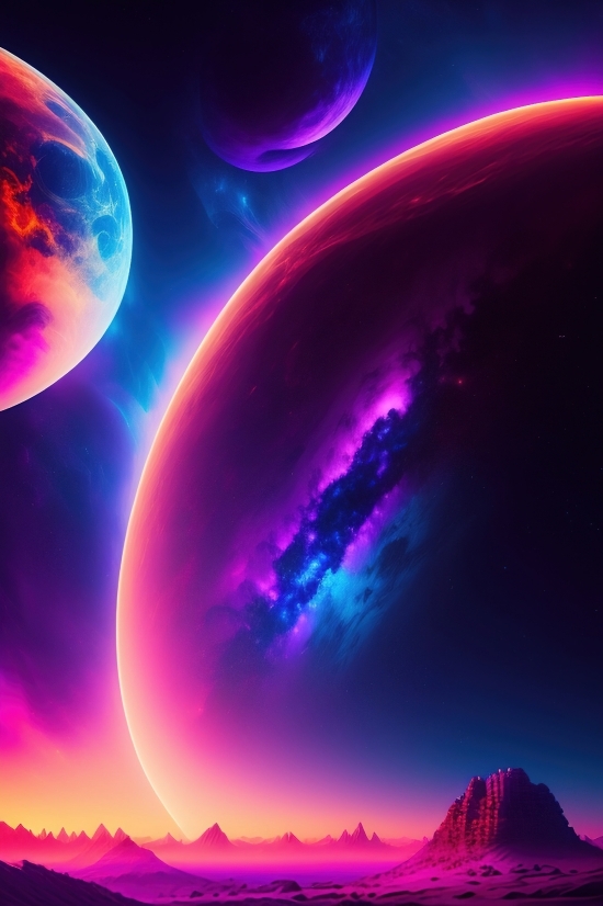 Fractal, Art, Digital, Light, Space, Wallpaper