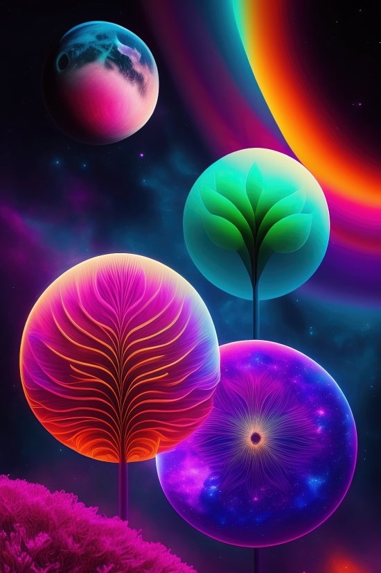 Fractal, Design, Light, Digital, Art, Backdrop