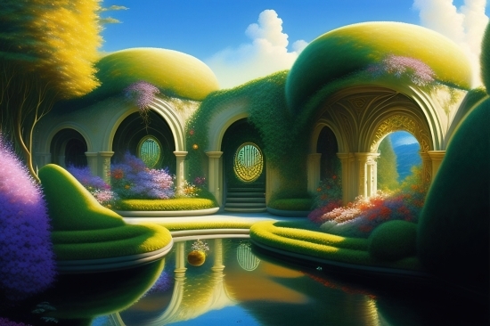 Fre Ai Art Generator, Ai Stand For, Architecture, Park, Building, Church