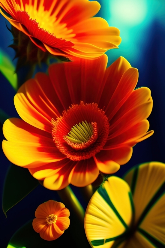 Free Ai Art Generator Online, Pollen, Flower, Petal, Sunflower, Yellow