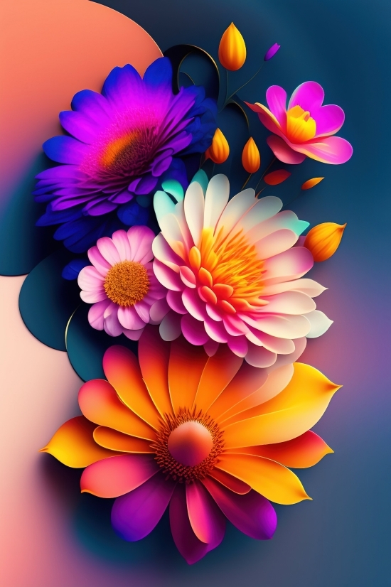 Free Ai Graphic Design, Pollen, Pink, Flower, Floral, Spring